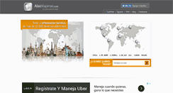 Desktop Screenshot of alasviajeras.com